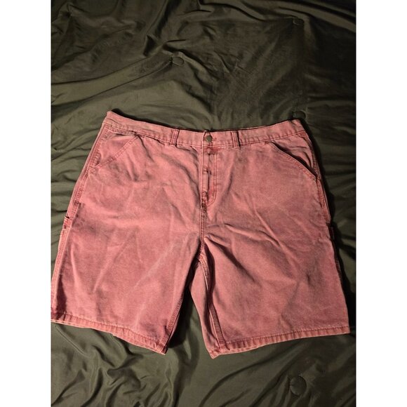 NWT New Nobo Mens Purple Denim Jean Shorts Big & Tall 42 Streetwear Hot Trendy - Picture 2 of 2